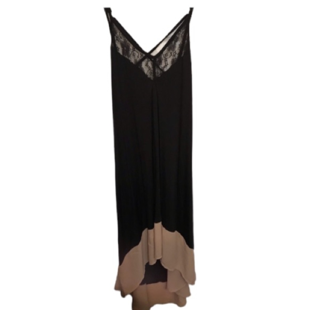 Ocean Blue large black & tan lightweight strappy low back high/low, adjustable